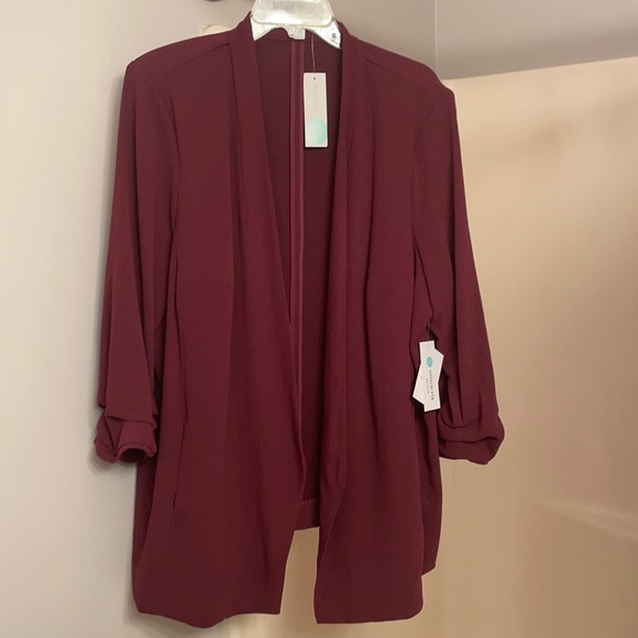NWT 2X Kensie Boyfriend Blazer